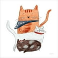 thumbnail image 2 of Great Art Now Playful Pets Cats II by Becky Thorns, Canvas Wall Art, 24W x 24H, 2 of 2