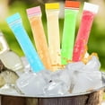 thumbnail image 4 of Yesbay Disposable Popsicle Bag Freezer Tubes with Zip Seals And Funnel Leak-Proof DIY Popsicle Mold for Ice Pops Yogurt Juice Smoothies, 4 of 8