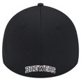thumbnail image 4 of Men's New Era Black Milwaukee Brewers Active Dash Mark 39THIRTY Flex Hat, 4 of 6