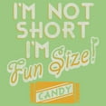 thumbnail image 2 of Girl's Lost Gods Halloween Fun-Size Candy  Graphic Tee Green Apple Small, 2 of 4