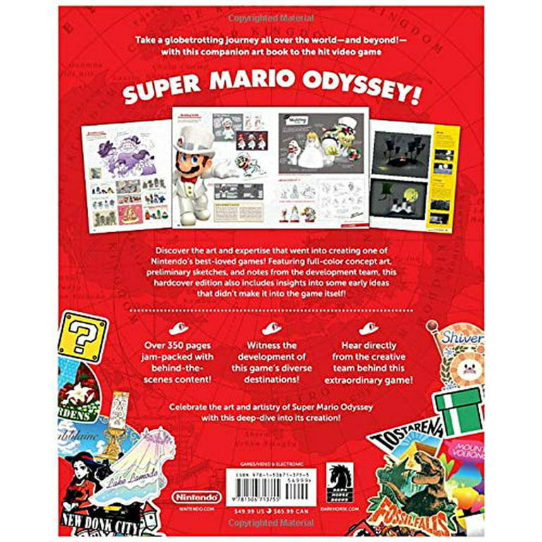 The 330-page hardcover Mario Odyssey Collector's Guide hits the  low:  $17.50 (Reg. $25+)