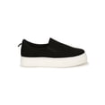 thumbnail image 1 of Women's Round Toe Leatherette Platform Slip On Sneaker 20553, 1 of 4