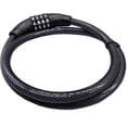 thumbnail image 2 of Bicycle Combination Lock 65 Cm, Steel Cable Covered, Bicycle Numbers Lock, 2 of 5