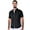 Black, variant on Bohio Men's 100% Linen Short Sleeve Shirt w/Pocket & Contrast Buttons in (2) Colors-MLS1554