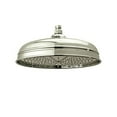 thumbnail image 2 of Rohl 1047/8 Bordano 1.8 GPM Single Function Rain Shower Head - Brass, 2 of 7