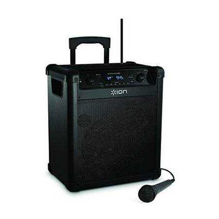 Ion Audio Block Rocker Flash | Wireless Rechargeable Speaker with Sound-Reactive Lights