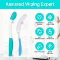 thumbnail image 3 of Toilet Aids for Wiping, 3Pcs Portable Bidet Body Brush and Toilet Aids for Wiping Set, Extended Reach Comfort Kit for Disabled, Elderly, Pregnant and Physically Challenged, 3 of 9
