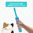 thumbnail image 2 of Equate Squishmallows Oscillating Electric Toothbrush, Battery Powered, Soft Bristles (2 AAA Batteries), 2 of 10