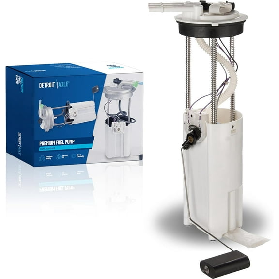 Detroit Axle - 4.3L Fuel Pump Module for 2002-2003 GMC Sonoma Chevrolet S10 [Wiring Harness Incl], Electrical Fuel Pump Module Assembly Replacement