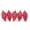 Red, variant on Kbndieu 5PCS Pinecone Christmas Balls, Silver Christmas Tree Decorations Ornaments, Shatterproof Xmas Ornament Bulbs, Electroplated Hanging Ball Decor for Holiday Party Wreath Garlands Trees