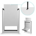 thumbnail image 5 of Pet Dog Flap Dual Entry Door Magnetic Aluminum Locking Sliding Screen Gate Frame, 5 of 6