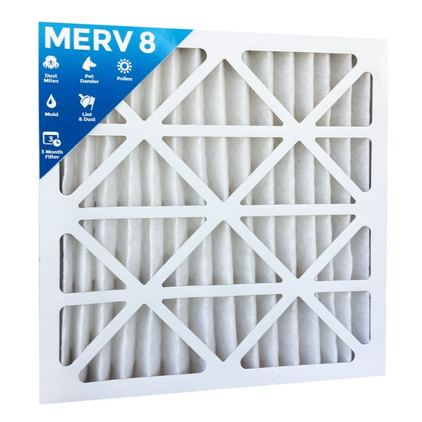 20x20x2 MERV 8 AC Furnace 2" Inch Air Filters 12 PACK