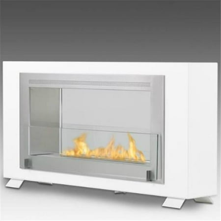 Eco Bb - Eco-feu WU-00172-BB Brooklyn Wall Mounted & Built - In Ethanol Fireplace