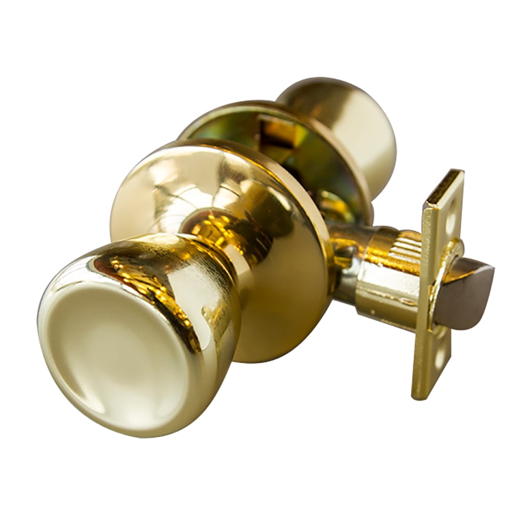 Design House Terrace Polished Brass Passage Hall/Closet Door Knob with