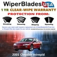 thumbnail image 2 of 2001 Chrysler Intrepid Beam Wiper Blades Wipers w/1yr Warranty (Set of 2), 2 of 5