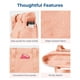 thumbnail image 5 of Bolsa BAGSMART para mujer con cremallera, bolsa de gimnasio de 1,32 libras, 5 of 6