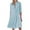 Blue, variant on Lindreshi Fall Dresses for Women 2025 Homecoming Dresses Fashion Women's Dresses Casual Long Sleeve Stripe Print Lapel Shirt Dress