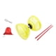 thumbnail image 4 of Juego de accesorios de diábolo chino. Divertido juego con dos palos. Yoyo chino práctico para... Amarillo, 4 of 9