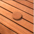 thumbnail image 3 of Plow & Hearth Eucalyptus Wood Outdoor Square Bistro Table, 3 of 4