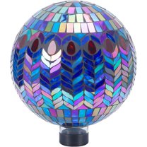 Gazing Ball, Mosaic Glass Gazing Balls Sphere Suit for Garden Yard Lawn Indoor Outdoor Decoration,Colorful