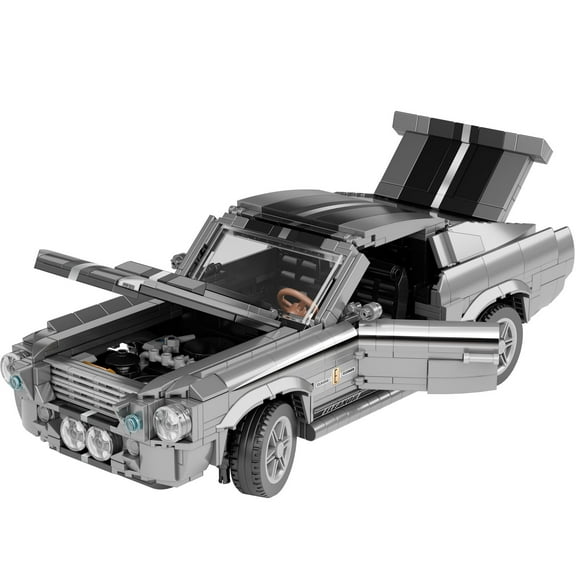 Eleanor GT500 Building Toy for Boy Teen Display and Collection,Collectible Sports Car Technology Car Building Kit, Toy Models, DIY Toys for Boys Age 8 (879pcs)