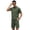 Army Green, variant on COOFANDY Men's Waffle Knit Polo Shirt and Shorts Set 2 Pieces Outfits Summer Suit Casual Tracksuit with Pockets Army Green L