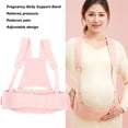 thumbnail image 3 of Soporte para Embarazo Cinturón de Maternidad Embarazo Soporte para el Vientre Brace Ajustable Transpirable Cintura Elástica Espalda Abdomen Band Brace Correas de Hombro Dobles ANGGREK  Otros, 3 of 8