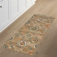 thumbnail image 2 of Maples Rugs - Made in USA - Fleur Contemporary Floral Indoor Runner Rugs, 2' x 6', Blue, 2 of 6