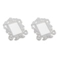 thumbnail image 1 of Billuyoard Vintage Mini Picture Photo Frame Wall Gift Decor White Wedding Party Favor Tipo 1 2piezas, 1 of 6