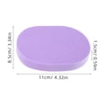 thumbnail image 4 of ColoMX 6 almohadillas de esponja de limpieza exfoliantes para la cara, esponjas faciales reutilizables para lavar la cara, removedor de maquillaje, esponja de limpieza facial, 4 of 8