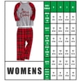 thumbnail image 4 of Bearachild Pijama de Navidad para padres e hijos, traje de manga larga con estampado de pantalones superiores, ropa de dormir para hombres Kits de decoración para fiestas Mujeres S Bearachild HA001372-06, 4 of 6