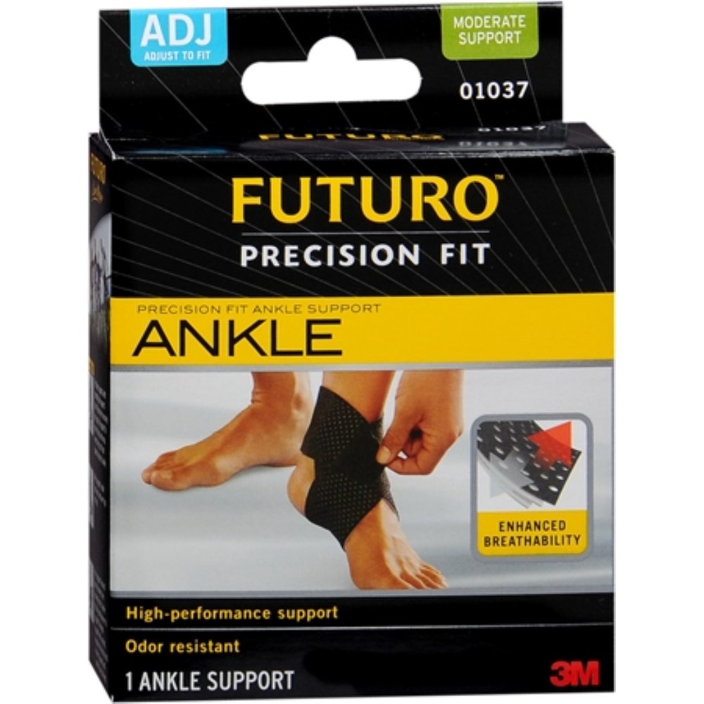 FUTURO Infinity Precision Fit Ankle Support Adjustable 1 Each (Pack of 2)