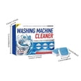 thumbnail image 3 of DZQMTKX Washing Machine Cleaner Tablets, Washer Deep Cleaning Descaler Tablets, High-performance Descaling Agent for Monthly Maintenance, Fresh-Scented Laundry Appliance Care, 3 of 9