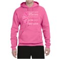 thumbnail image 2 of Wild Bobby, We Don't Know How Strong We are Until Strong is the Only Choice, Breast Cancer Awareness, Unisex Graphic Hoodie Sweatshirt, Neon Pink, X-Large, 2 of 4