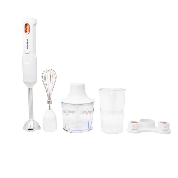 Batidora de Inmersión 5 en 1 Inalambrica Blanca Decakila KMJB042W