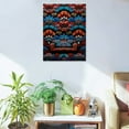 thumbnail image 5 of Fenyluxe Maximalism Canvas Wall Decor for Home - Bathroom & Living Room Canvas Print 12x16in, 5 of 5