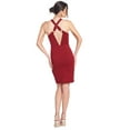 thumbnail image 2 of Don't Cross Me Dress - Women's Criss Cross Front And Back Over The Knee Dress, 2 of 12