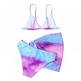 thumbnail image 3 of BULLPIANO Kids Girl 3 Pack Bikini Set Swimwear Bathing Suit Beach Swimsuit 7-13 Years, 3 of 7