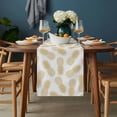 thumbnail image 2 of Pineapple Table Runner - 108 Inch Long, Kitchen Dining Table Runner Dresser Scarves, Yellow Summer Tropical Fruit Minimalist Farmhouse Decor for Coffee Tables Wedding Party Banquet, 2 of 8