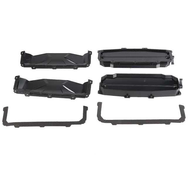UTV Windshield Vent Kit, Waterproof Windshield Parts with Defogger Vents for Hard Coated Polycarbonate Glass