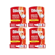Blistex Medicated Lip Ointment 0.21 oz (Pack of 4)