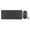 Black, variant on BIMZUC 2.4G Wireless Keyboard and Mouse Combo Set, Round Keycaps, Ergonomic Silent Design for Desktop and Laptop, PC Mac Compatible, White, 14.57 inches / 37 cm