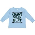 thumbnail image 3 of Inktastic Bow Hunting Crawl Walk Hunt Boys or Girls Long Sleeve Toddler T-Shirt, 3 of 5