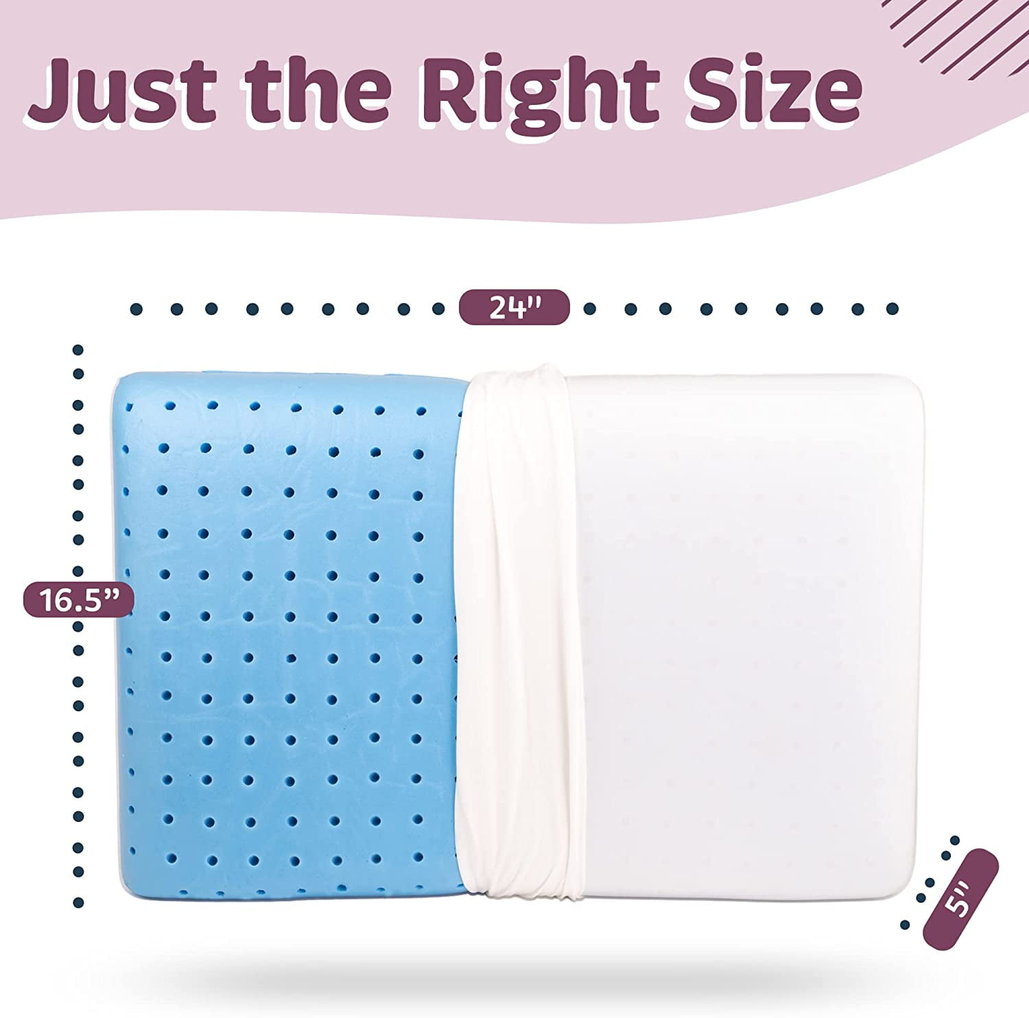 Pharmedoc memory foam pillow sales