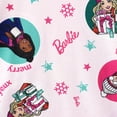 thumbnail image 5 of Barbie Women Pajamas Christmas Top And Pants Set 2pcs Holiday Long Sleeve Family Matching Sleepwear Sizes S-XL, 5 of 11