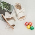 thumbnail image 4 of Infant Boys Girls Sandals Breathable Premium Baby Summer Outdoor Casual Beach Shoes Lightweight Toddler Flower Bowknot Anti Slip Rubber Sole Newborn Prewalker First Crib Shoes, 4 of 5