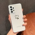 thumbnail image 2 of for Samsung Galaxy A23 5G Glitter Clear Phone Case, Samsung A23 5G Cute Heart Case for Women Girls, Bling Sparkle Samsung A23 Case Transparent Soft Cover for Galaxy A23 4G/5G 6.6 "(Heart a), 2 of 9