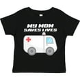 thumbnail image 3 of Inktastic My Mom Saves Lives- Ambulance Boys or Girls Toddler T-Shirt, 3 of 5