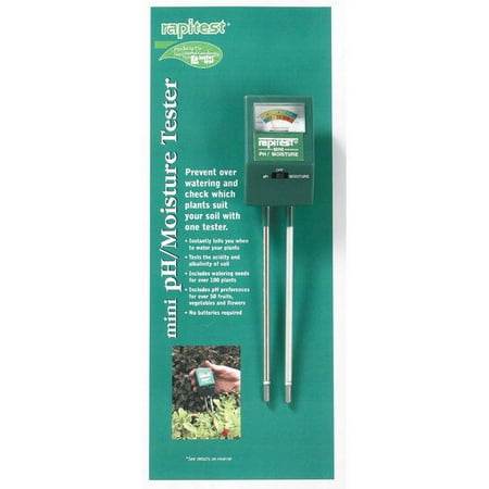 Lusterleaf Rapitest Mini pH and Moisture Tester (Set of 12)