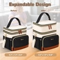 thumbnail image 2 of Bolsa Nevera Expandible e Impermeable para Biberones Mancro Negra, 2 of 7